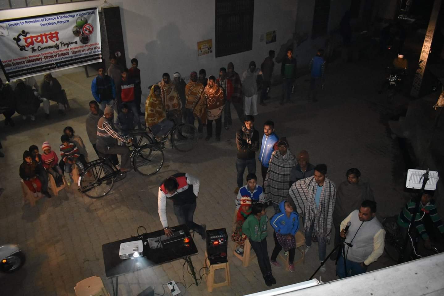 Community Program “प्रयास” conducted at Village Barna