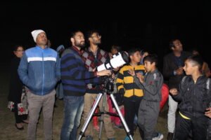 Super Blue Moon Total Lunar Eclipse at Karnal & Chandigarh
