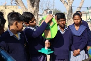 Mobile Science Lab at Govt. Sr. Sec. School, Village Rawa, Shahabad