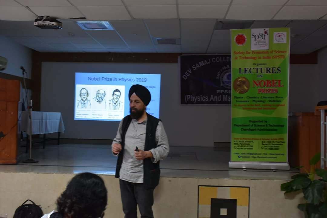 Lectures on Nobel Prizes organized at Dev Samaj College for Women