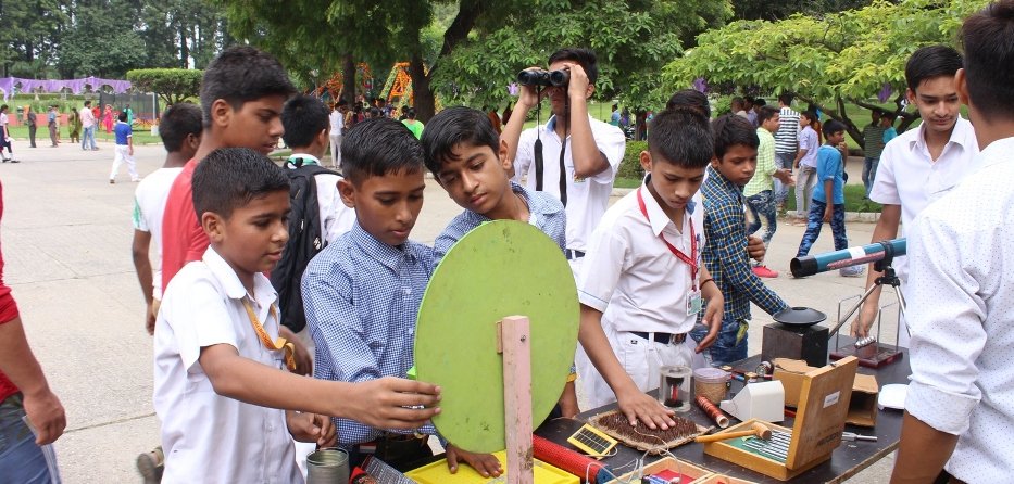 Science Exhibition at Haryana State Teej Function