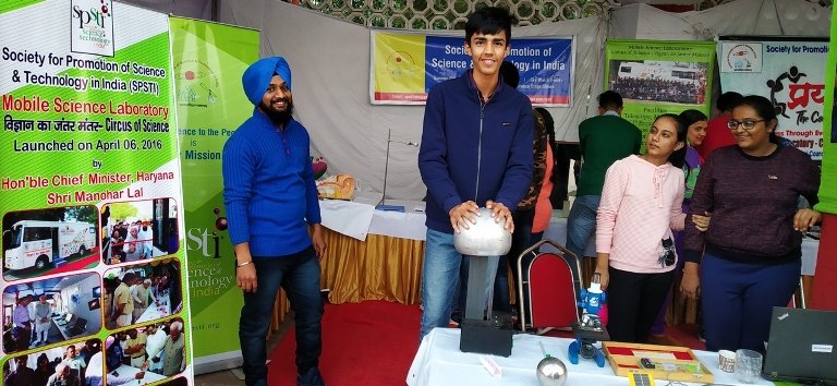 Science Exhibition at International Gita Mahotsav -2019