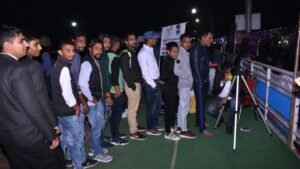 अंतरराष्ट्रीय गीता महोत्सव पर लोगों ने देखी टेलेस्कोप से चन्द्रमा की सतह