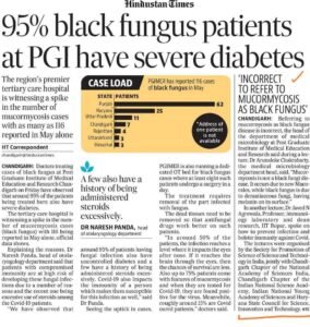 Incorrect to refer to Mucormycosis as Black Fungus