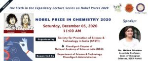 A talk on Nobel Prize in Chemistry 2020 – by Dr Mahak Sharma