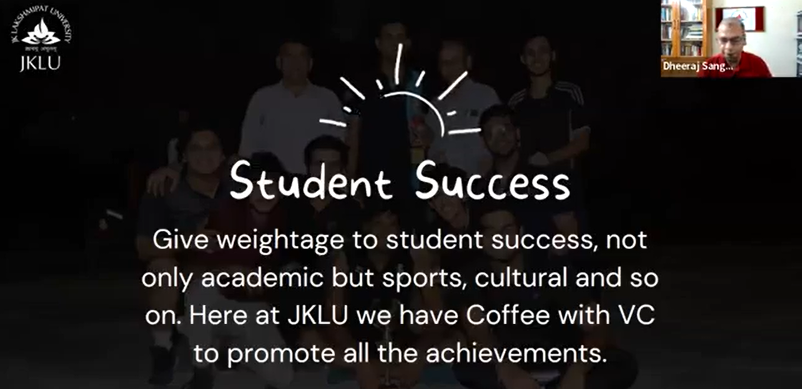 Student Centric Innovations at JKLU University-Prof. Dheeraj Sanghi