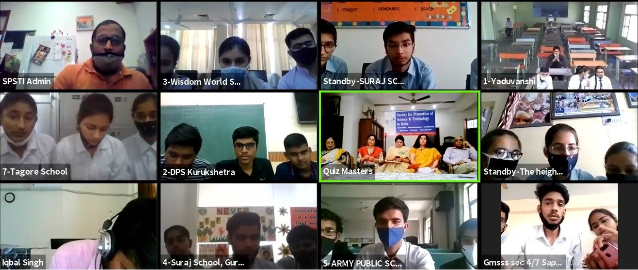 Students of Yaduvanshi Shiksha Niketan Narnaul wins Haryana State Level Online Science Quiz