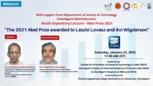 Lecture on Abel Prize 2021 in Mathematics – Prof. Jaikumar Radhakrishnan