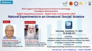 Natural Experiments in an Unnatural (Social) Science – Prof. Ravi Srivastava