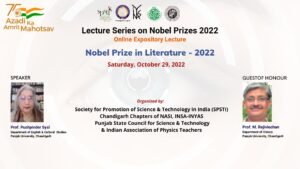 Nobel Prize in Literature 2022 – Prof. Pushpinder Syal