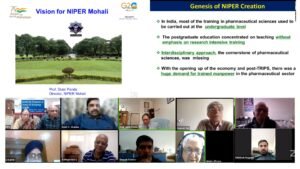 Vision for NIPER Mohali- Prof. Dulal Panda