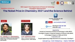 Nobel Prize in Chemistry 2021 and the Science Behind – Prof. S. S. V. Ramasastry